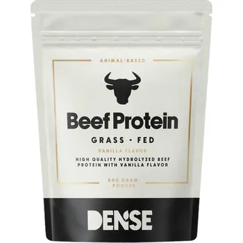 Protein Dense Beef Protein, Grass-Fed, Hovězí protein, Vanilka, 500 g