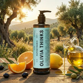 Mýdlo Tekuté mýdlo 400ml OLIVIA THINKS (pumpičkový dávkovač MAGNET)