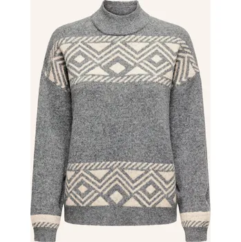 Dámský svetr Only Dámský Svetr, šedá / režná, 38