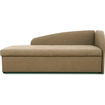 Válenda s úložným prostorem, pravá, tmavohnědá, SUELA