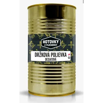 Hotovky z plechovky Dršťková polévka svačinová 1200g