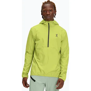 Pánská větrovka Pánská běžecká bunda On Waterproof Anorak zest