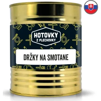 Hotové jídlo Hotovky z plechovky Dršťky na smetaně 800 g
