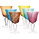 Sklenice na víno, set 6 ks, 350 ml, mix barev, GAIRA TYP 2