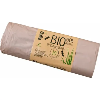Pytle na odpadky Balis vrecia na BIO odpad 60l, 10ks, 60x74cm