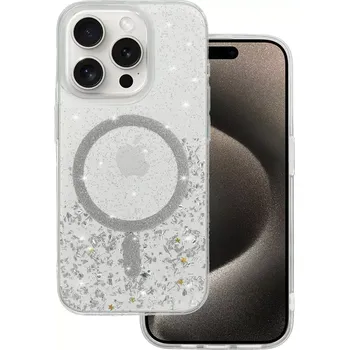 Pouzdro na mobilní telefon Pouzdro Protect Moonlite MagSafe iPhone 17 Stříbrné