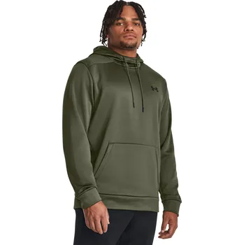 Pánská mikina Pánská mikina Under Armour UA Armour Fleece Hoodie 1373353-390 Zelená LG