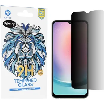 Lito 2.5D Klasické Sklo Samsung Galaxy A24 Privátní