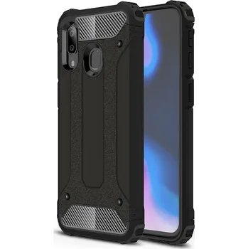 Pouzdro na mobilní telefon Techsuit Hybridní Ochrana Samsung Galaxy A40 Černá
