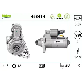 Autoelektrika VALEO Startér VA 458414 + DOPRAVA ZDARMA!