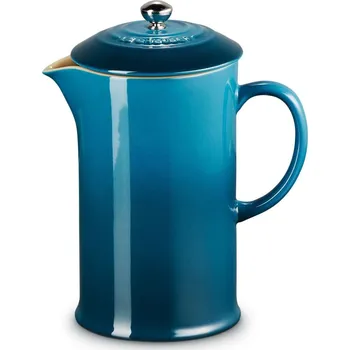 French press French press kávovar 1 l, DEEP TEAL, kamenina, Le Creuset - doprava zdarma od 2999 Kč