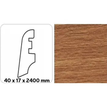 soklová lišta Soklová lišta K-PRODUKT KP 40 DUB I 3131 2,40 bm
