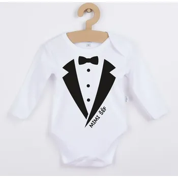 Kojenecký body Originální dětské body s motivem Mimi šéf Velikost: 74