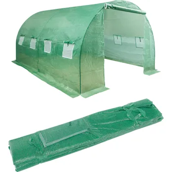 Fóliovník Náhradní plachta na fóliovník, zelená, 2,5x4x2 m, FELKO NEW TYP 2