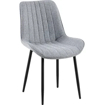 Jídelní židle Jídelní židle, světle šedá/černá, ZAJRA