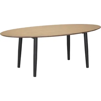 Konferenční stolek Tmavě hnědý konferenční stolek Donnell 120 x 42 x 56 MDF, masiv borovice