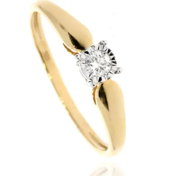 Prsten Zlatnictví Helios Prsten s Diamantem 52032