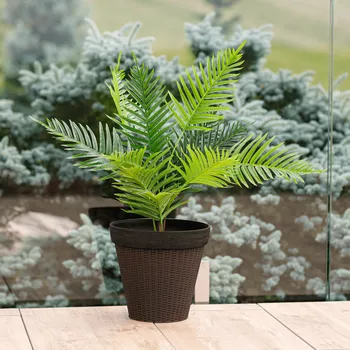 Květináč Plastový květináč, hnědá, IROM TYP 1