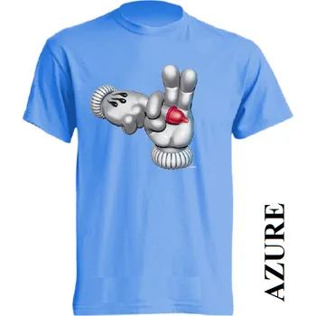 Pánské tričko levne-bavlnene-vtipne-tricko-potisk-sex Barva: Azure - azurově modrá, velikost: XXL