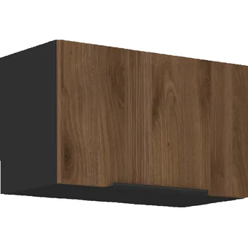 Kuchyňská linka Horní skříňka, ořech okapi/černá, MENZO 60 GU-36 1F