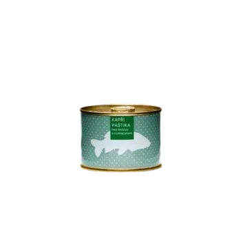 konzervovaná ryba Kapří paštika bez laktózy s rozmarýnem 190 g