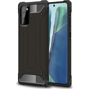 Pouzdro na mobilní telefon Techsuit Hybridní brnění Samsung Galaxy Note 20 Note 20 5G Černá