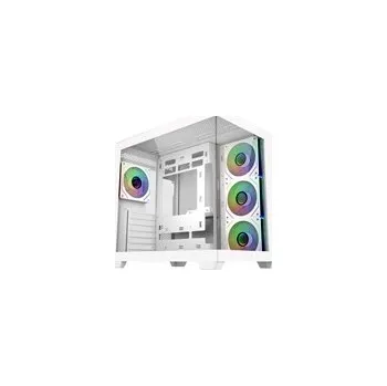 PC skříň Cooler Master case Elite 681, ATX, Průhledná bočnice, 4x 120mm ARGB Fan, Bílá