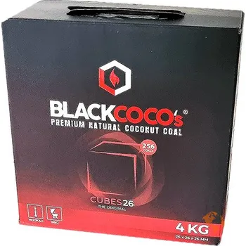 BLACKCOCO´s kokosové uhlíky (brikety) pro vodní dýmky 4kg