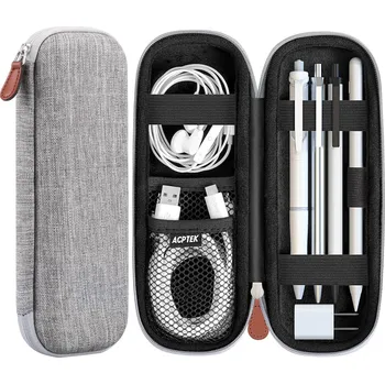 Příslušenství pro tablet Pouzdro na Apple Pencil a Stylus Pen šedé Premium Faux