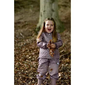 Kojenecká souprava MIKK-LINE Dětský termo set bunda a kalhoty – růžová Twilight Mauve – Velikost: 80 Růžová 80