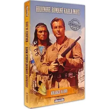 Hrdinové Karla Maye - kolekce 16 DVD /bazarové zboží/