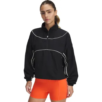 Dámská casual bunda Dámská bunda Under Armour UA Run 96 Jacket 1389567-001 Černá LG