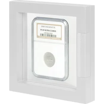 Rám na obraz Lindner NIMBUS ECO rámeček Barva: Bílá, Velikost: 100 x 100 mm