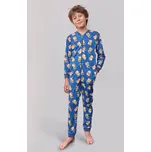 Cornette overal chlapecký 185/183 Capybara 2 - modrá, 110-116 (Chlapecký overal Cornette)