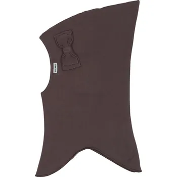 Kukla MIKK-LINE Dětská bavlněná kukla s mašlí hnědá 122-128