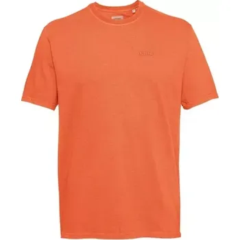 Pánské tričko Tričko PIGMENT DYE ORANGE STIHL (042130125) (Na hrudi je vyšité tonální logo STIHL. Těžká francouzská froté tkanina a oversized střih vytvářejí ležérní vzhled.)