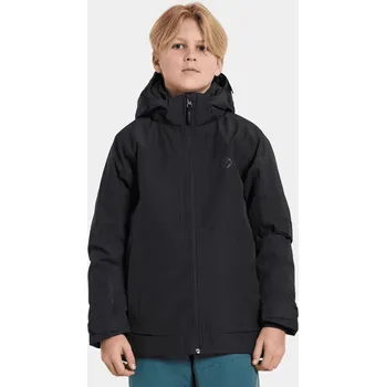 Chlapecká bunda Dětská lyžařská bunda Didriksons Dolomit black - ROSTOUCÍ velikost 130