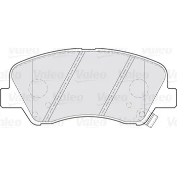 Brzdová destička Sada brzdových destiček, kotoučová brzda VALEO 301021