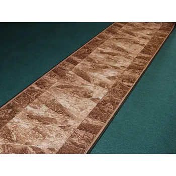 Koberec Běhoun Sardis 42 Hnědá koberec šíře 0,67m