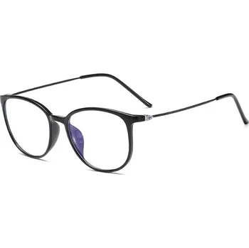 Sluneční brýle ZUVGEES Módní Kulaté Brýle s Filtrem Modrého Světla TR90