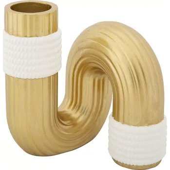 Váza Váza Bann Big 12 cm zlatá/bílá