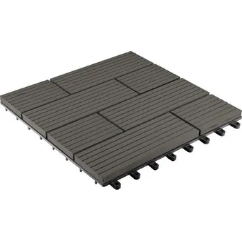 Terasové prkno G21 Samoa, Incana 27705 WPC dlaždice 2,3x30x30 cm