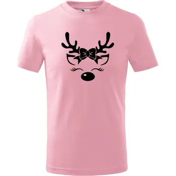 Dětské tričko Sob Barva: Růžová, Velikost: 134