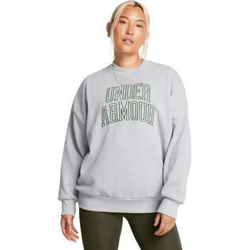 Dámská mikina Dámská mikina Under Armour UA Icon HWT Terry OS Crew 1386493-011 Šedá MD