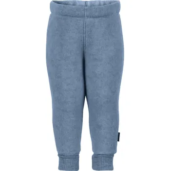 MIKK-LINE Dětské merino tepláky modré Flint Stone - Velikost: 74 Modrá 74