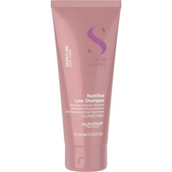 Vlasová regenerace Alfaparf-Milano Kolekce-pece-o-vlasy Semi-di-LinoMoisture Nutritive Low Shampoo 75 ml (1 654,00 Kč / 1 l)