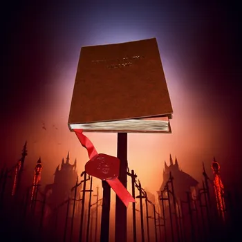 Karnevalový doplněk Pekelná kniha hříchů svítící 597268