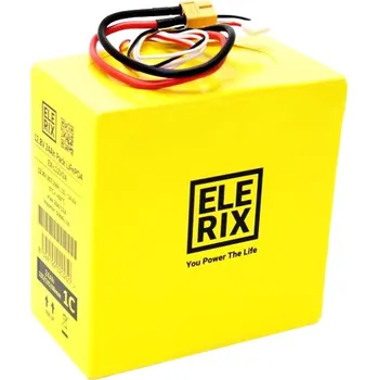 Trakční baterie Elerix Lithiový bateriový pack EX-L12V24, 12V 24Ah