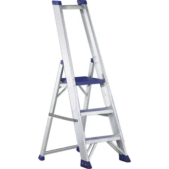 Železářství Svelt REGINA Hliníkové schůdky – 3 až 12 stupňů Počet příčet včetně plošiny: 3