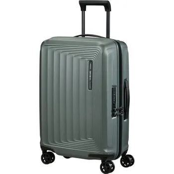 SAMSONITE Kufr Nuon Spinner 55/20 Expander Cabin Matt Sage Khaki (134399/9800)
